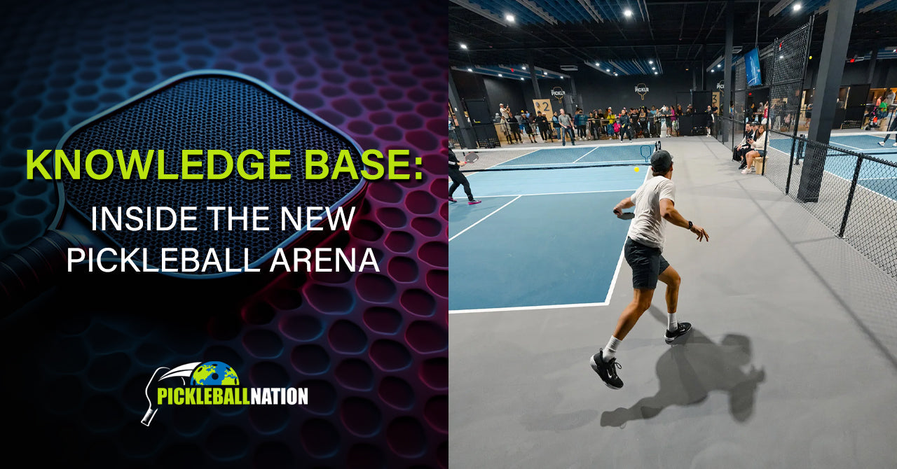 Inside the New Picklr Pickleball Arena