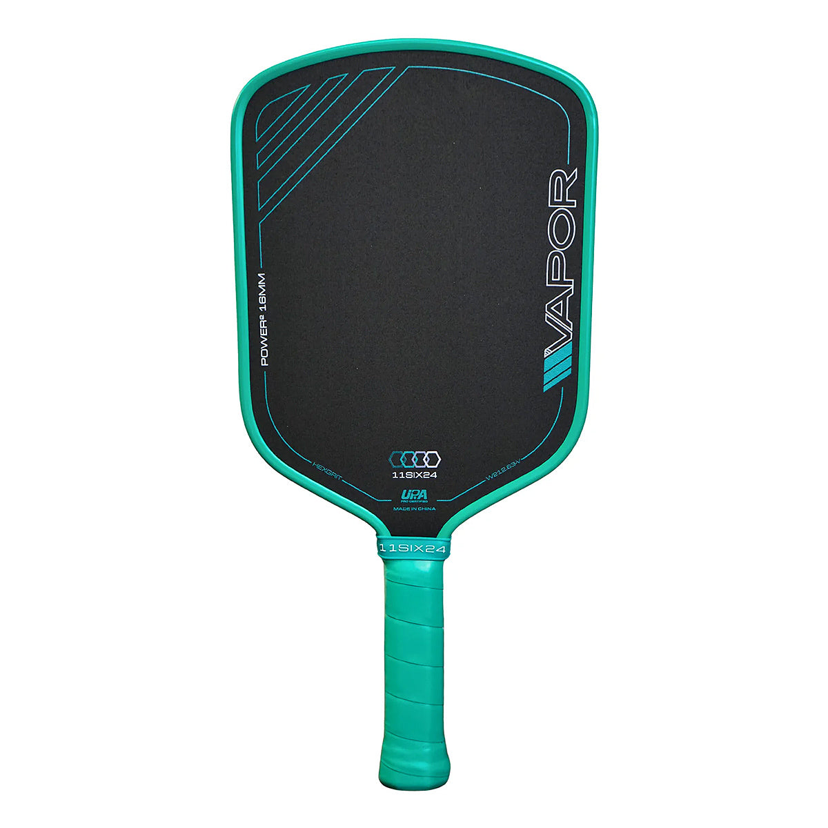 11SIX24 Vapor Power 2 Hybrid Pickleball Paddle Teal