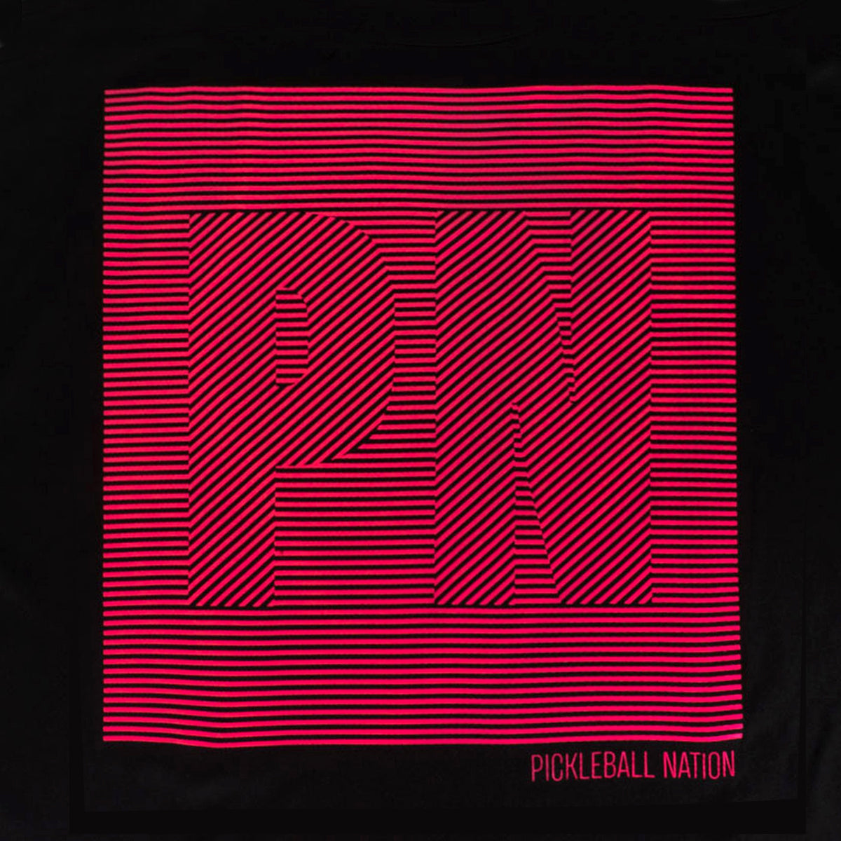 PN Illusion Pickleball Nation Women’s Racerback Tank Logo Design