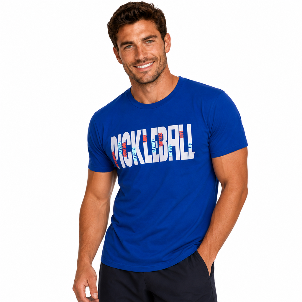 Pickleball Acrostic Graphic T-Shirt