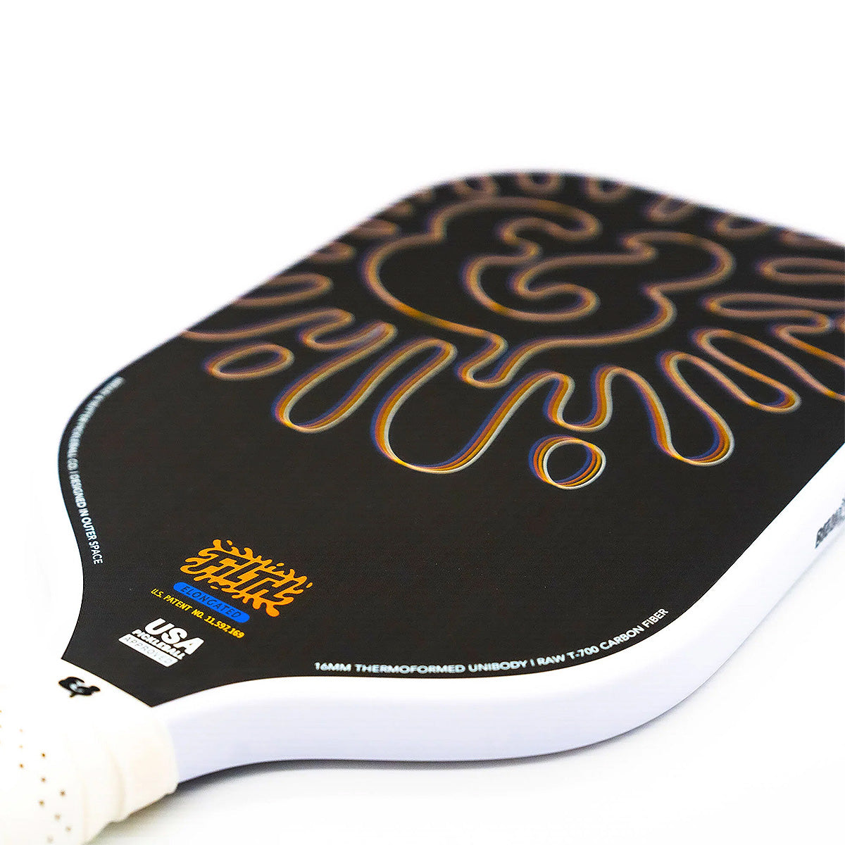 Bread & Butter Filth 16mm Elongated Pickleball Paddle Angle