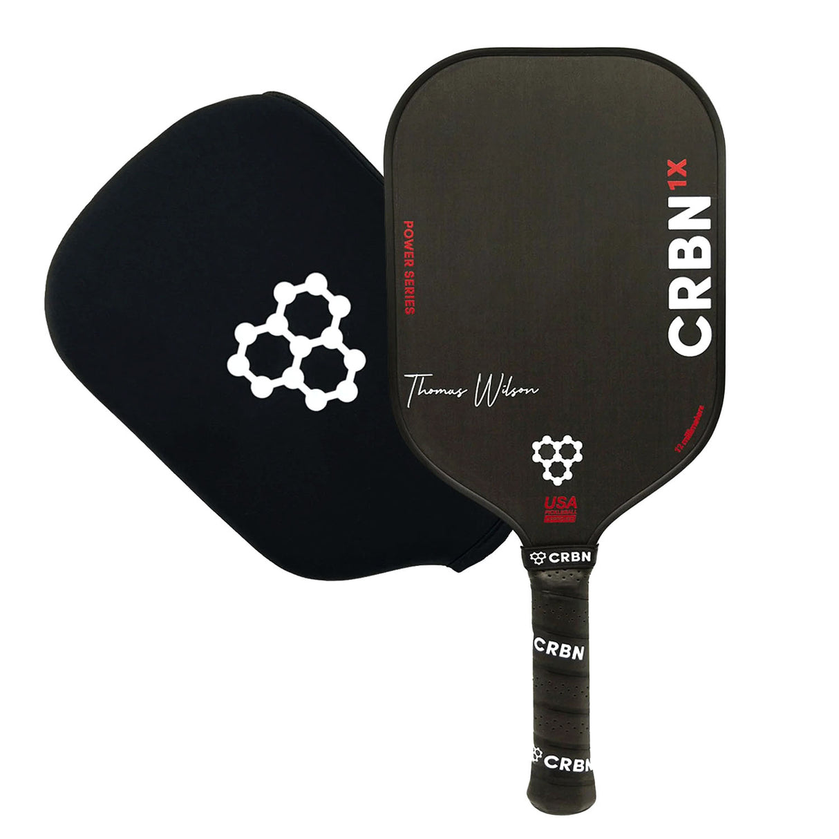 CRBN 1X 12mm Pickleball Paddle (Thomas Wilson Edition)