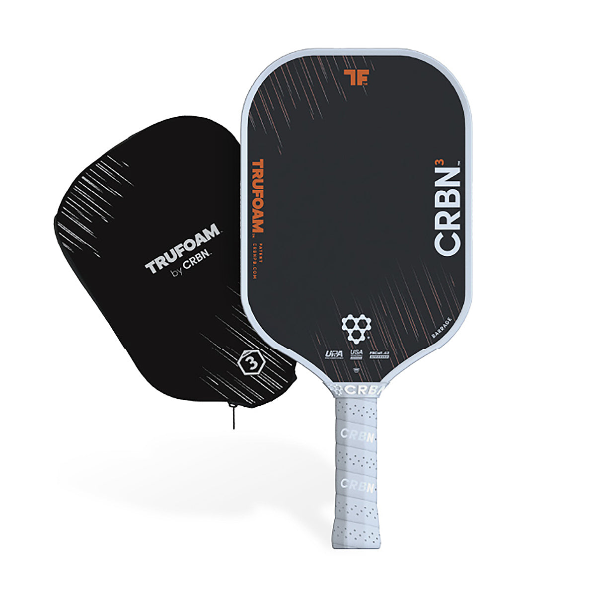 CRBN 3 TruFoam Barrage Elongated Pickleball Paddle
