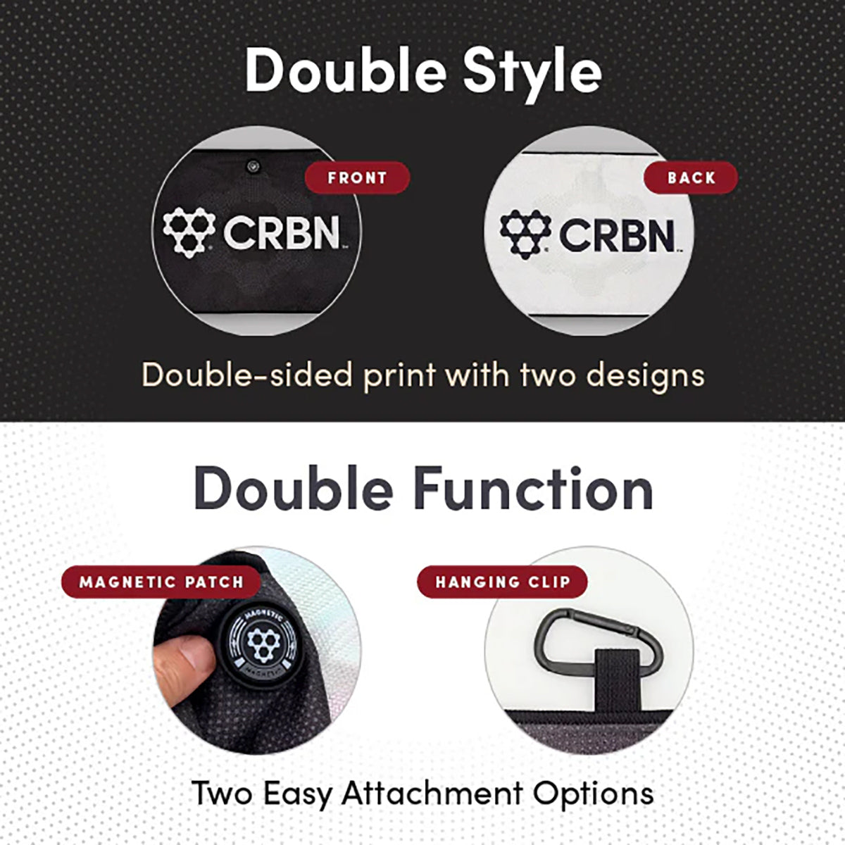 CRBN Magnetic Sport Towel Specs 3