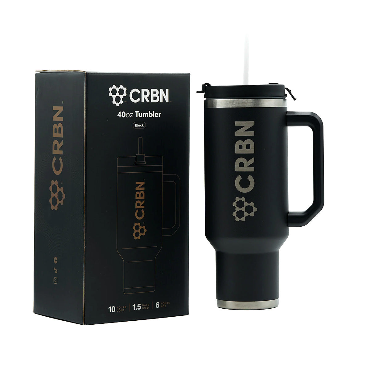 CRBN Tumbler Water Bottle (40oz) - Pickleball Nation