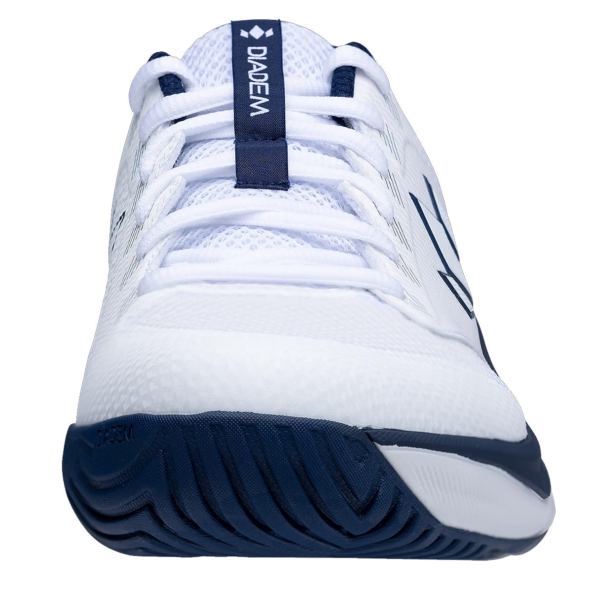 Diadem Court Flo Men's Pickleball Shoe White/Navy Laces