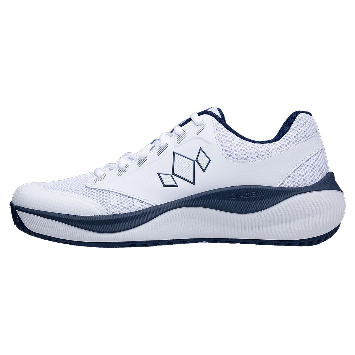 Diadem Court Flo Women's Pickleball Shoe White/Navy Front