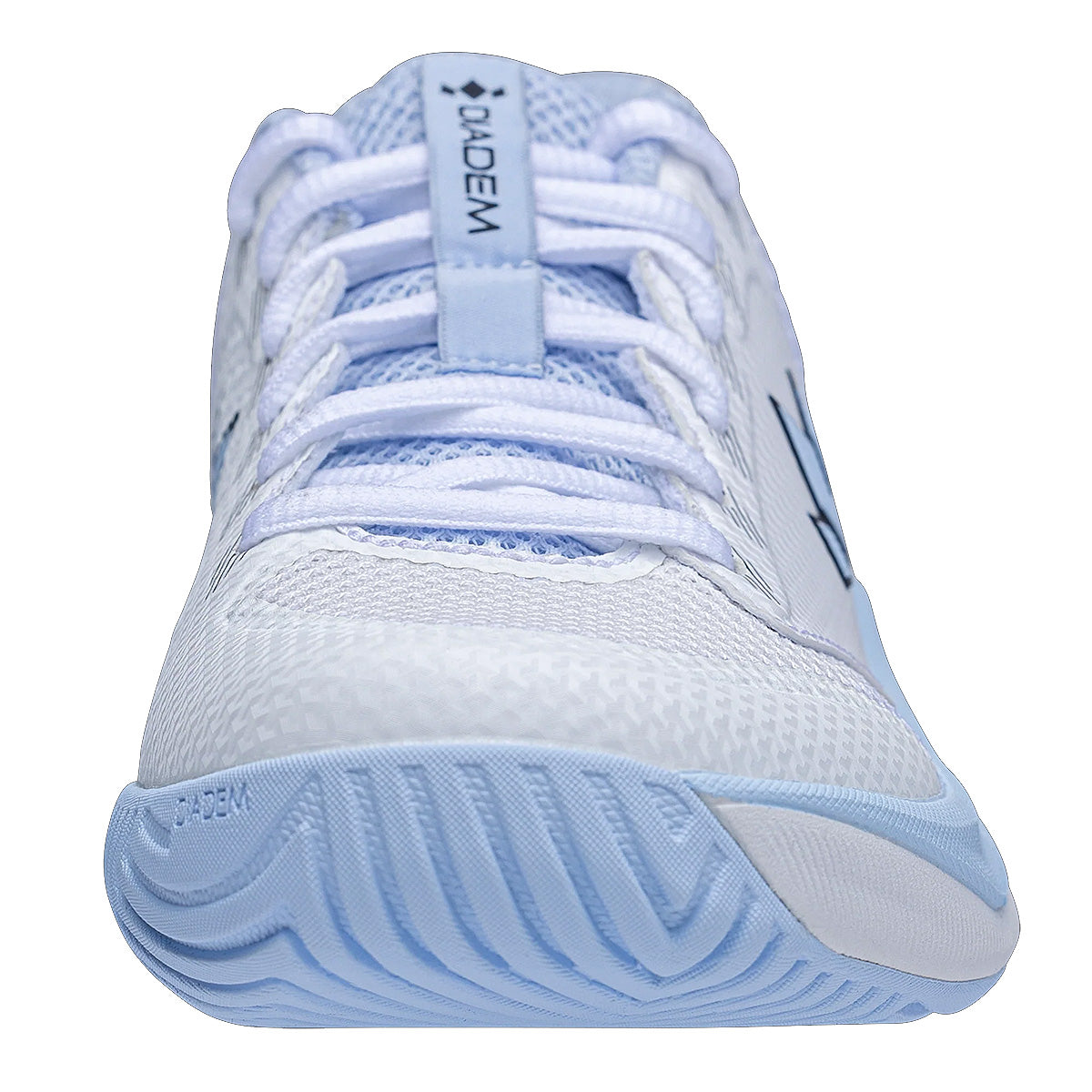 Diadem Court Flo Men's Pickleball Shoe White/Sky Laces