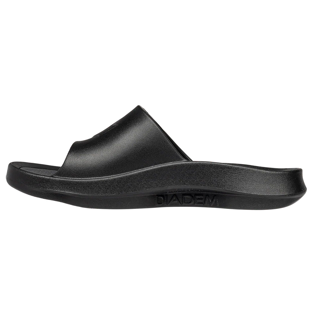 Diadem Women's Court Slides Black Front