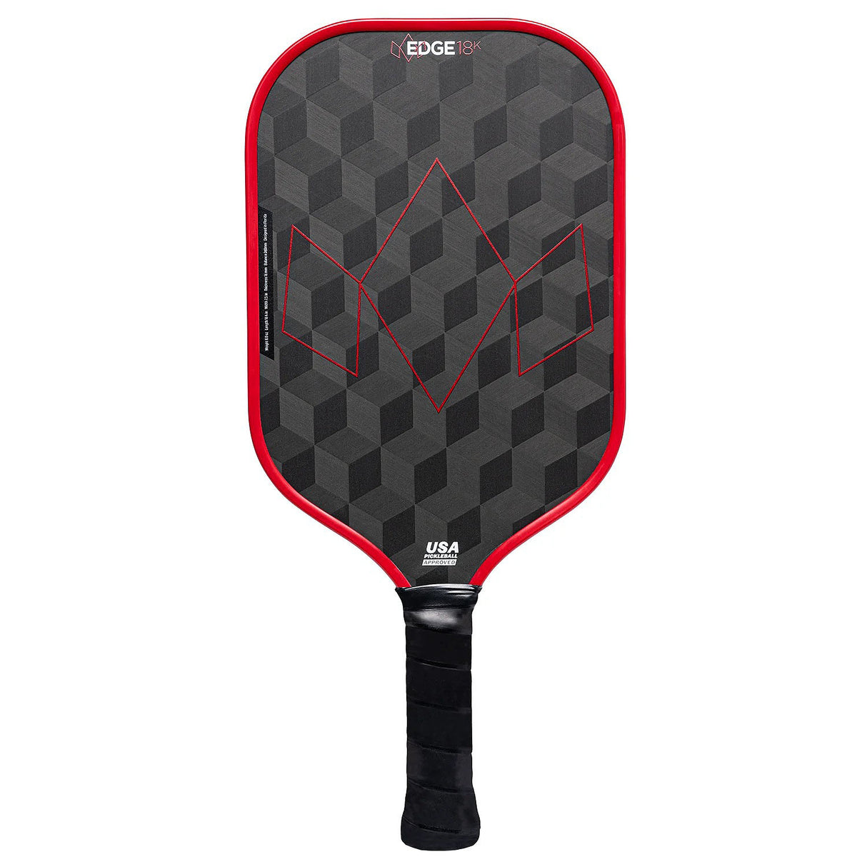 Diadem Edge 18K Power Pickleball Paddle - Red Back