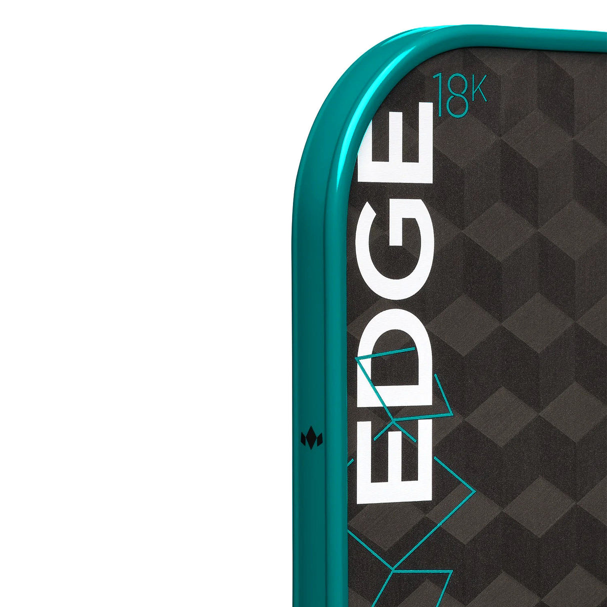 Diadem Edge 18K Power Pickleball Paddle - Teal Edge guard