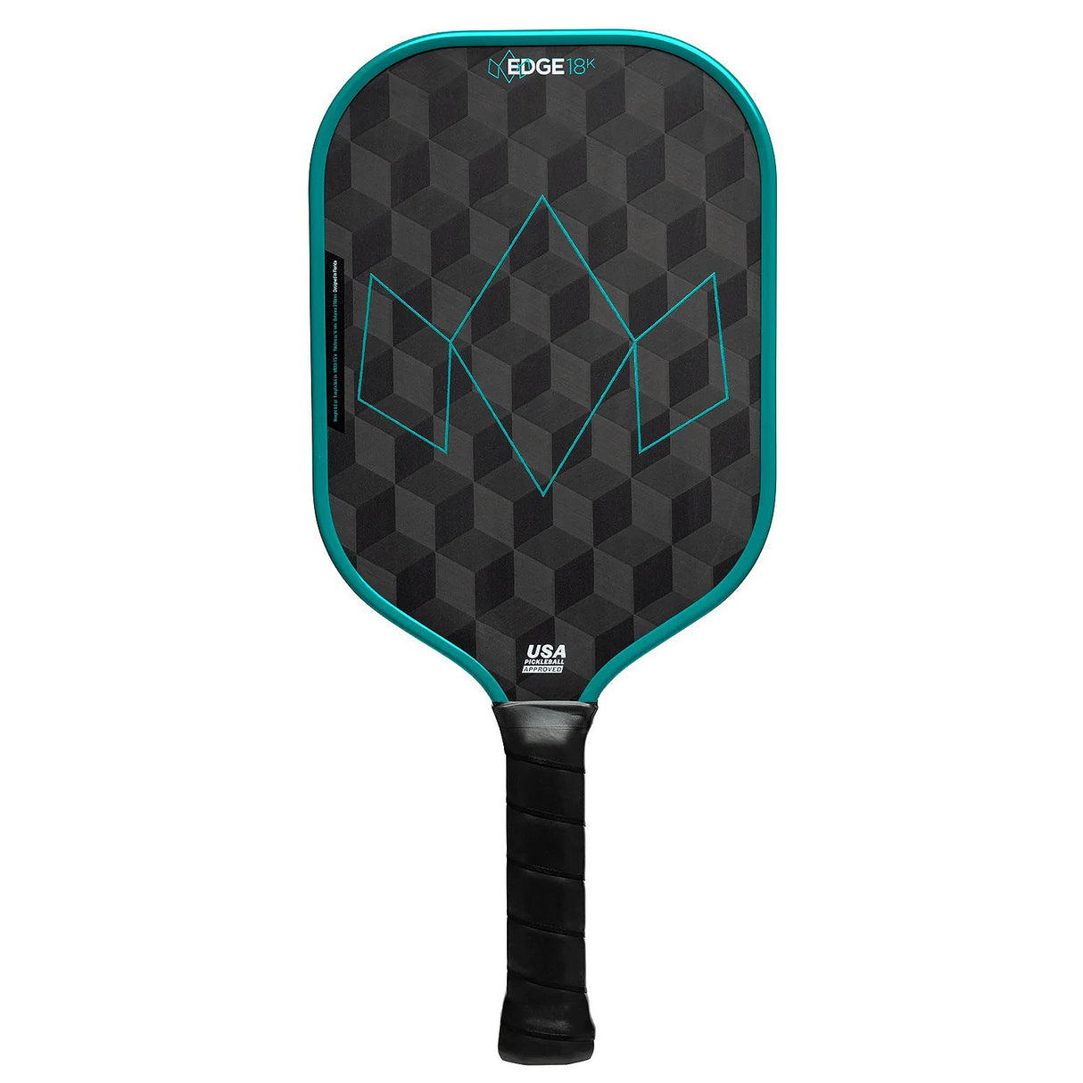 Diadem Edge 18K Power Pickleball Paddle - Teal Back