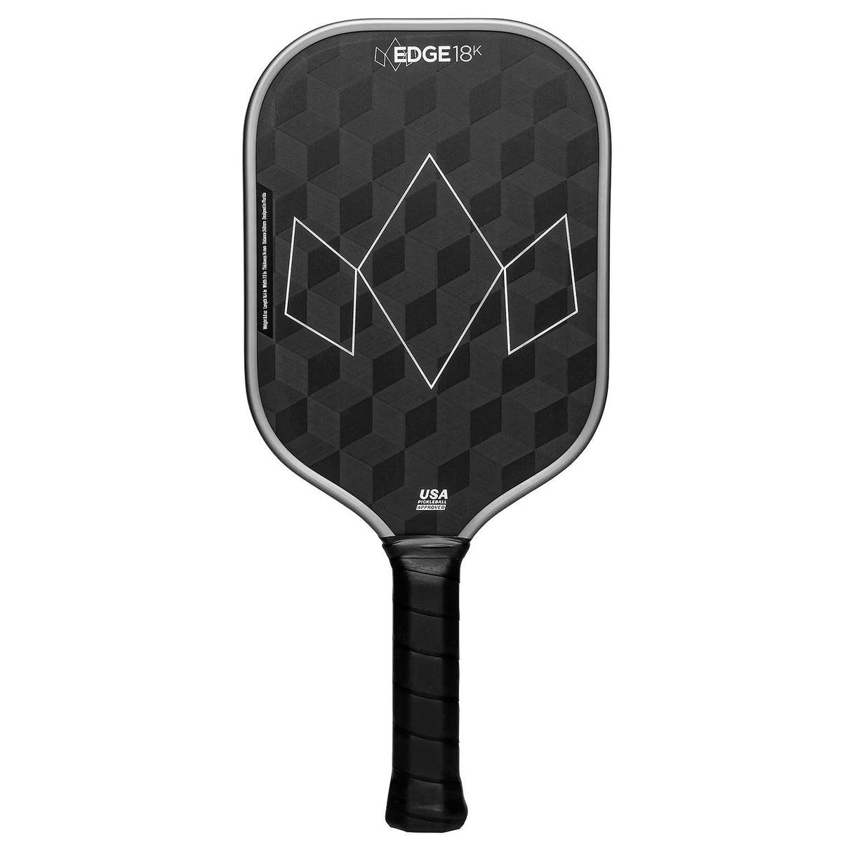 Diadem Edge 18K Speed Pro Pickleball Paddle - Arctic Mist Back