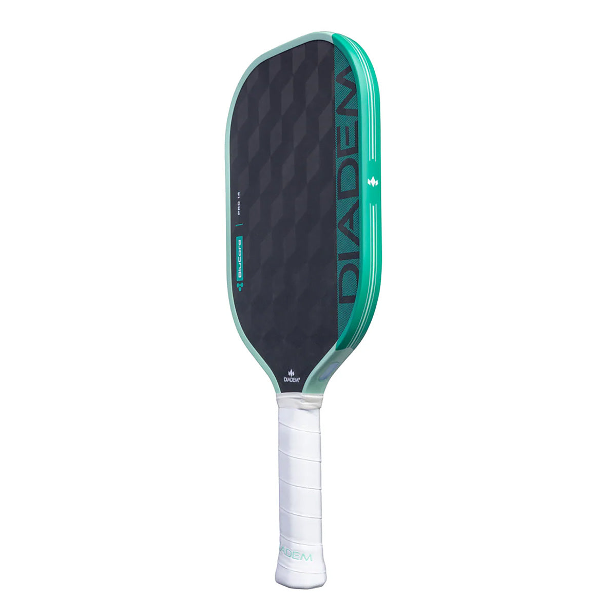 Diadem Edge Blucore Pro Pickleball Paddle Seafoam Angle