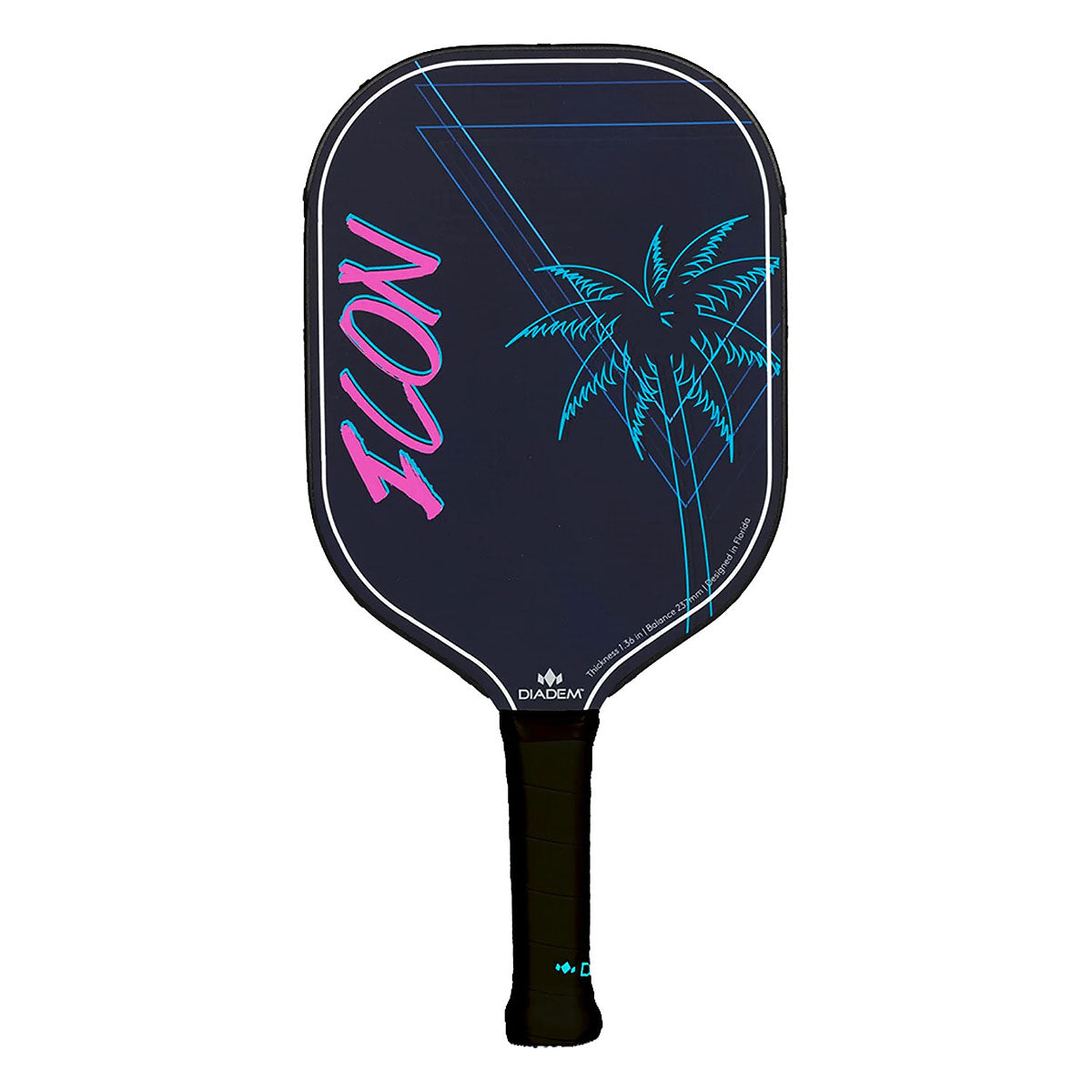Diadem Icon V1 Graphite Pickleball Paddle - miami vice