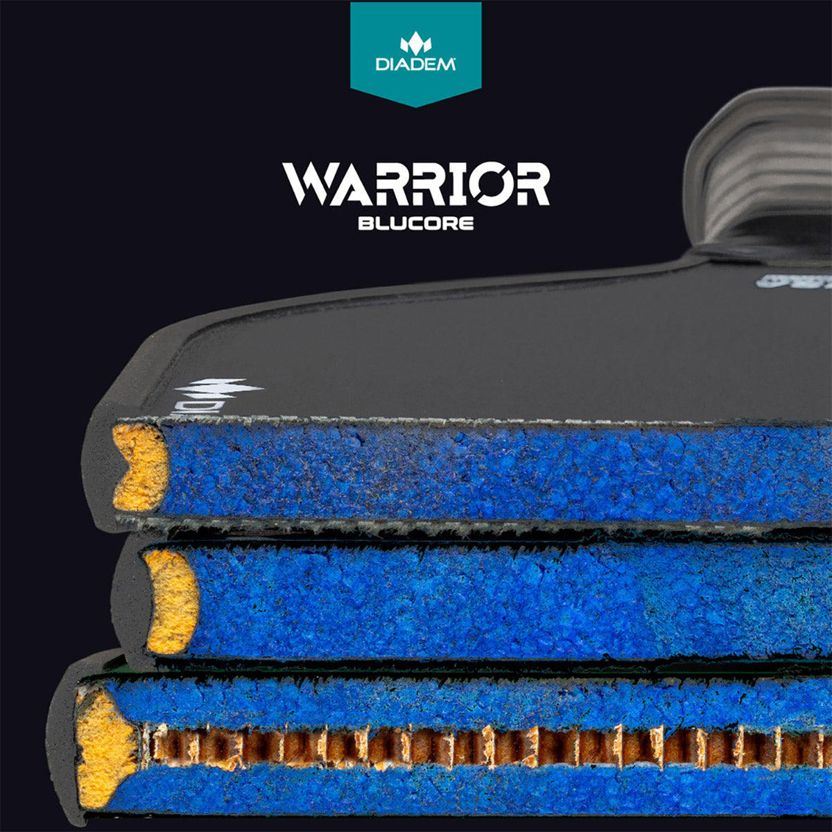 Diadem Warrior BluCore V3 Standard Pickleball Paddle Inside Core