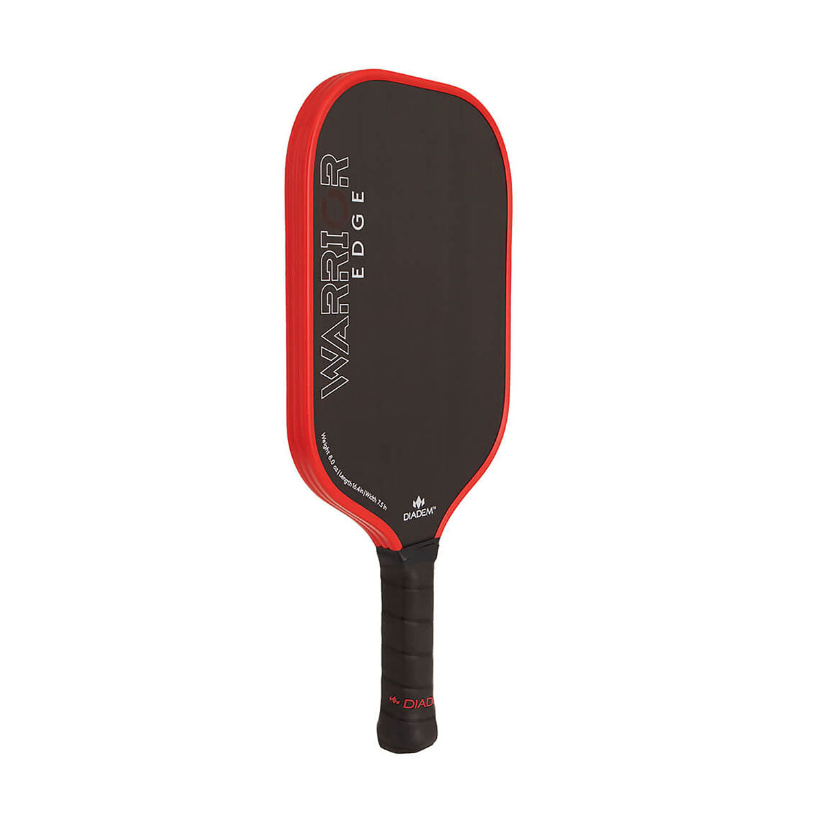 Diadem Warrior Edge Pickleball Paddle Red Angle