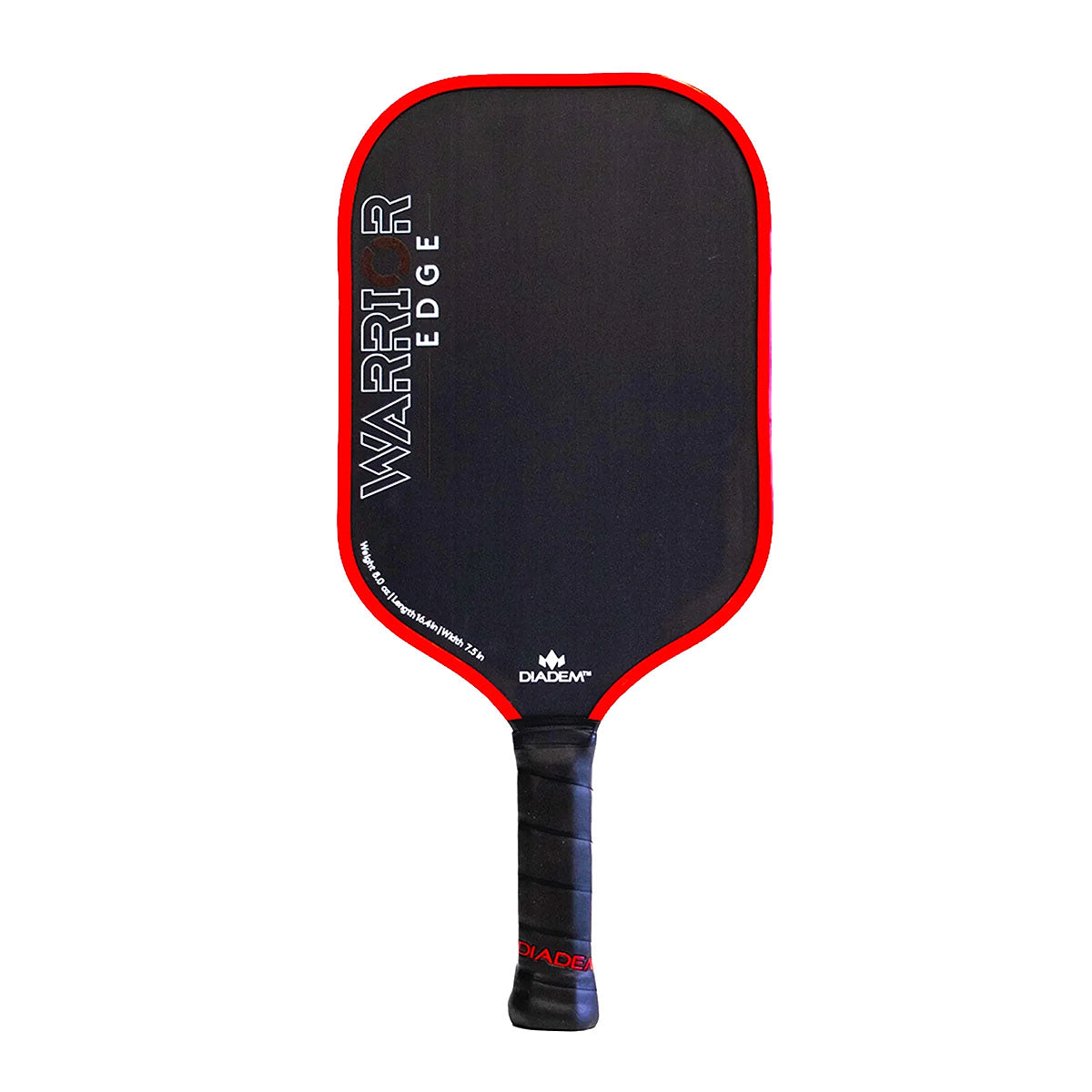 Diadem Warrior Edge Pickleball Paddle Red Front