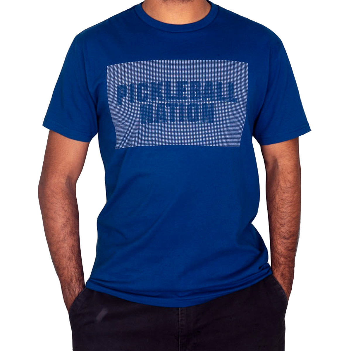Dot Art Pickleball Nation Graphic T-Shirt Front