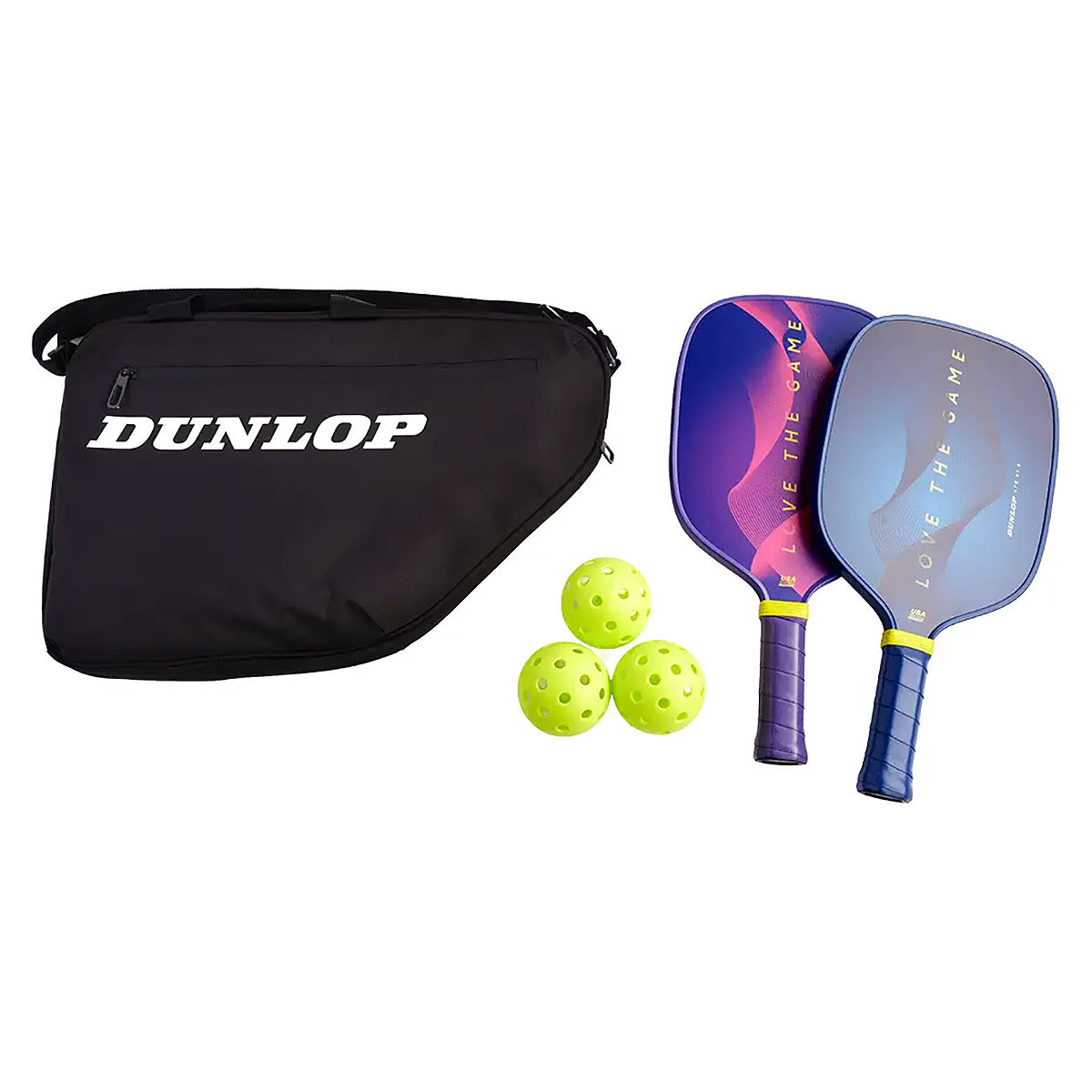 Dunlop Sports 2 Player Pickleball Multipack What's Included