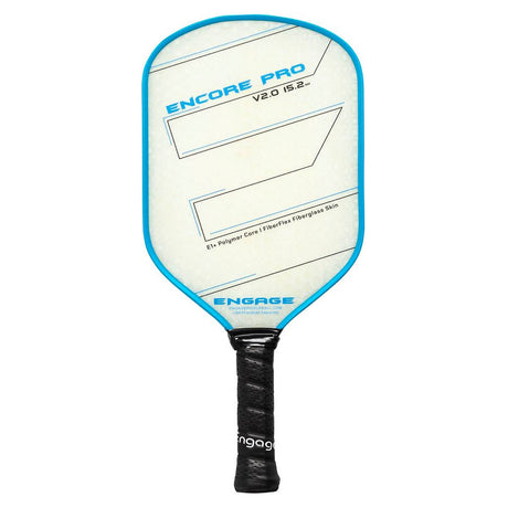 Engage Encore Pro v2.0 15.2mm Pickleball Paddle - Sky Blue