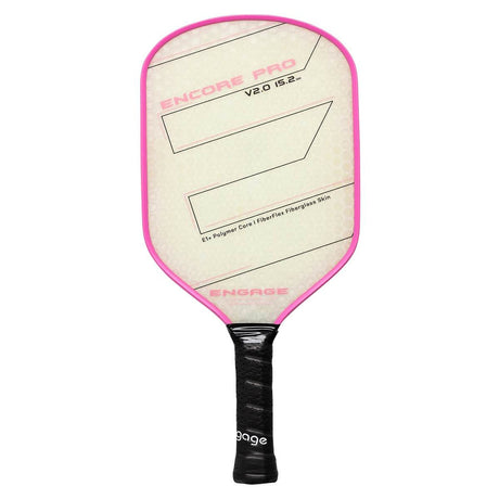 Engage Encore Pro v2.0 15.2mm Pickleball Paddle - Pink Blaze