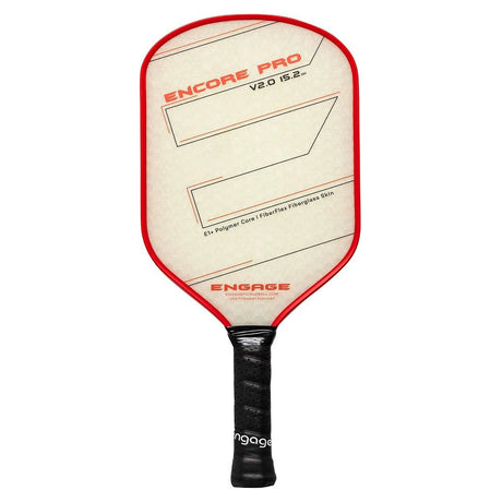 Engage Encore Pro v2.0 15.2mm Pickleball Paddle - Crimson Red