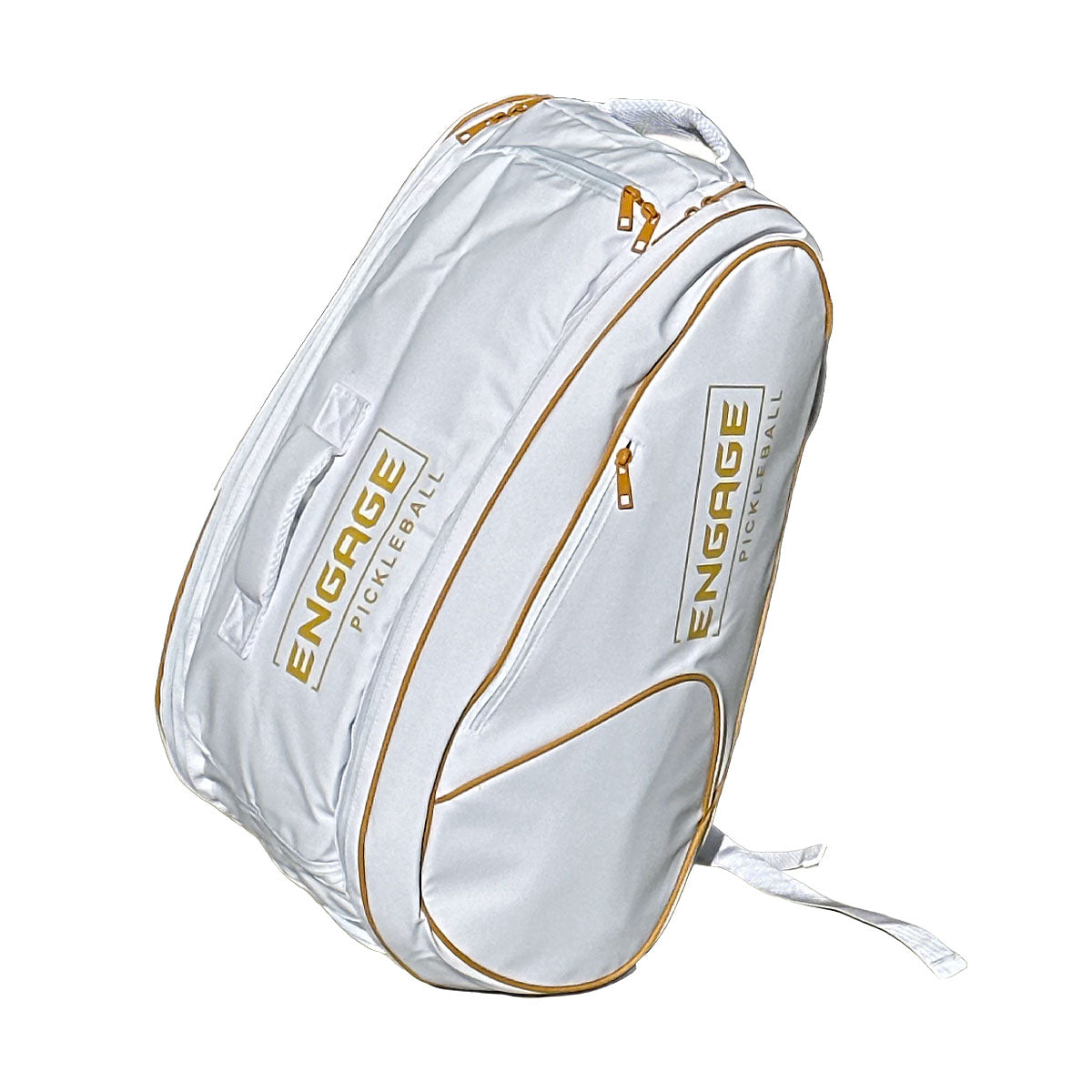 Engage Pckleball Team Bag White Gold Side view