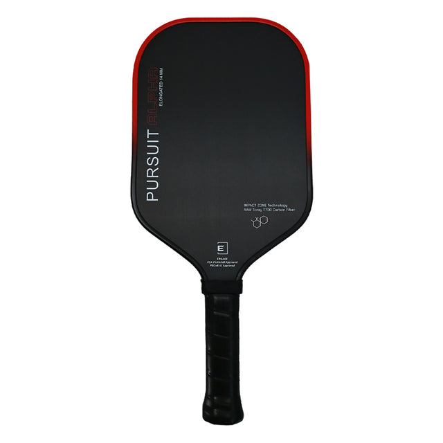 Engage Alpha Elongated Pickleball Paddle Red 14mm Front
