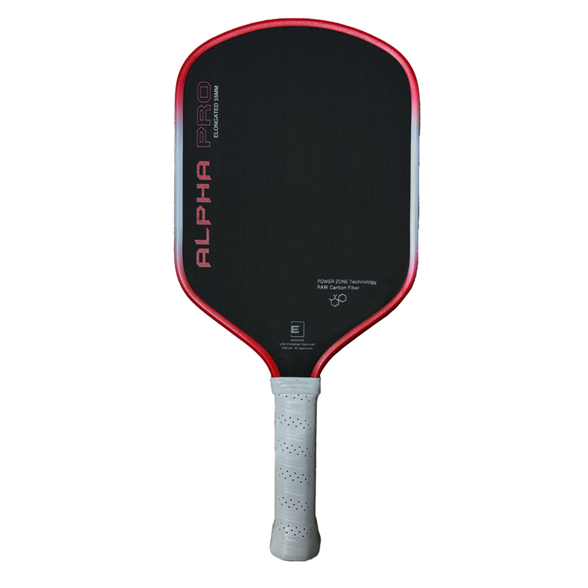 Engage Alpha Pro Pickleball Paddle 16mm Red Flare