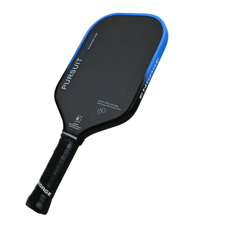Engage Alpha 16mm Elongated Pickleball Paddle Royal Blue Angle