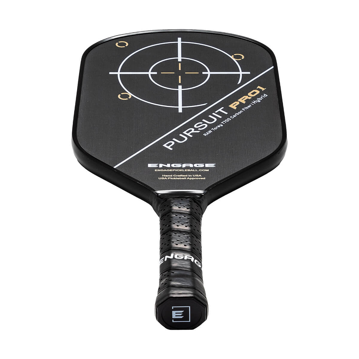 Engage Pursuit Pro1 Hybrid Pickleball Paddle Carbon Length