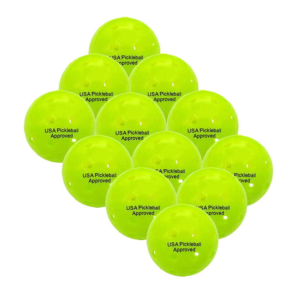 Engage Tour Neon 2.0 Outdoor Pickleballs 12 Pack