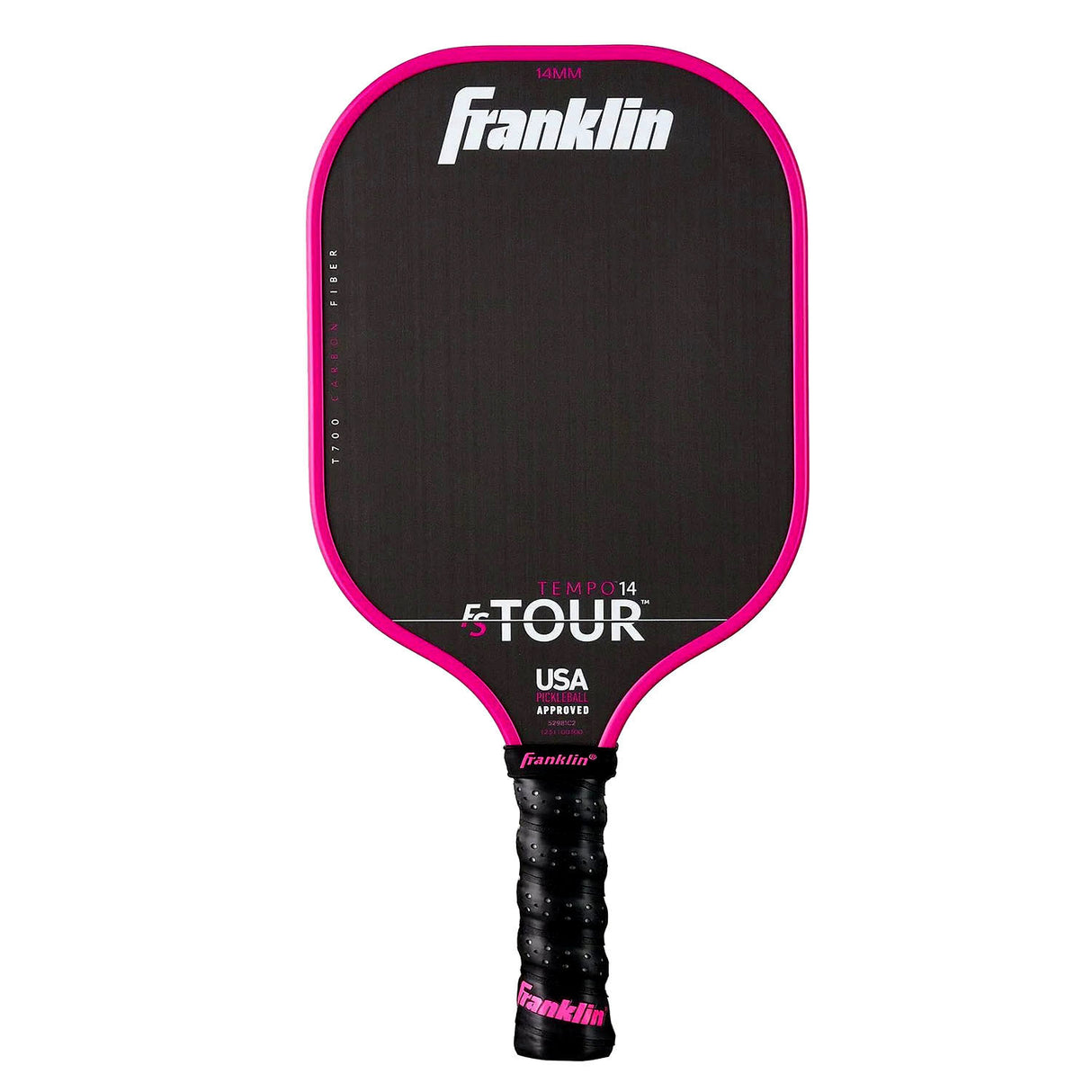 Franklin FS Tour Tempo 14mm Pickleball Paddle - Pink