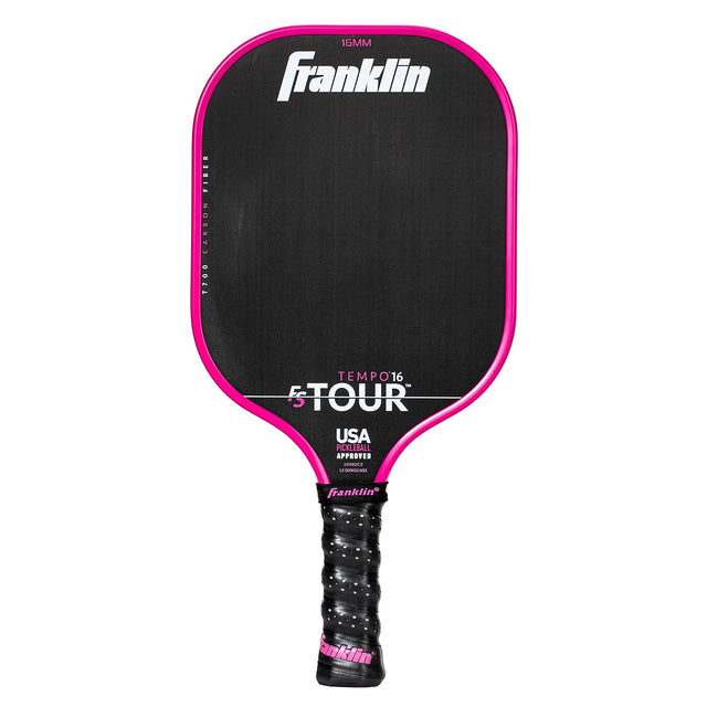 Franklin FS Tour Tempo 16mm Pickleball Paddle - Pink