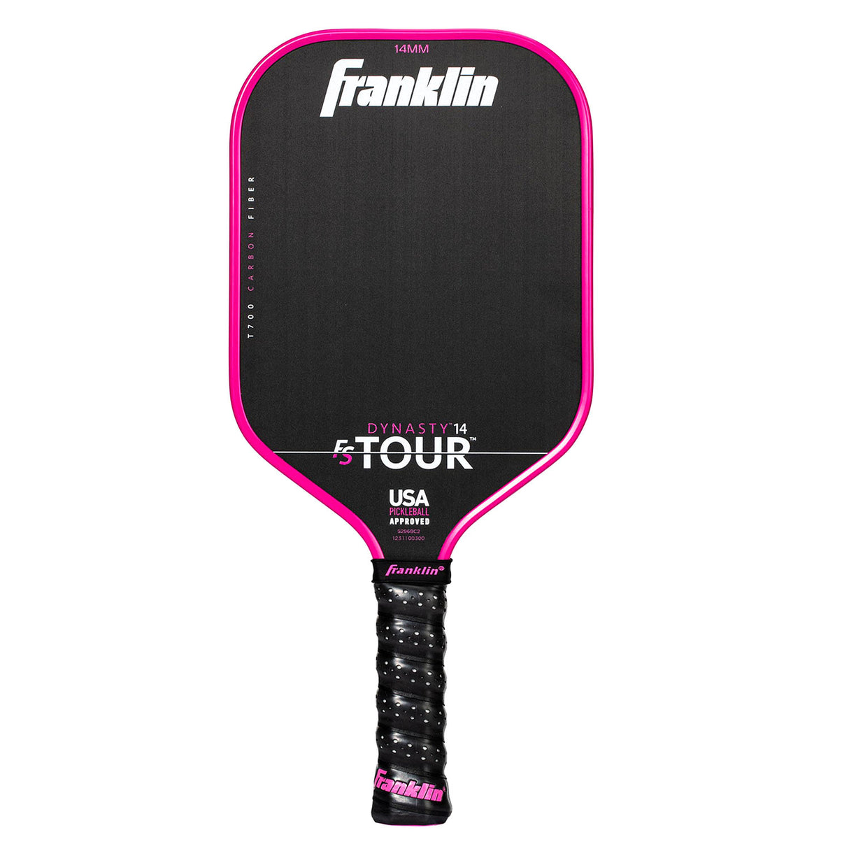 Franklin FS Tour Dynasty 14mm Pickleball Paddle - Pink