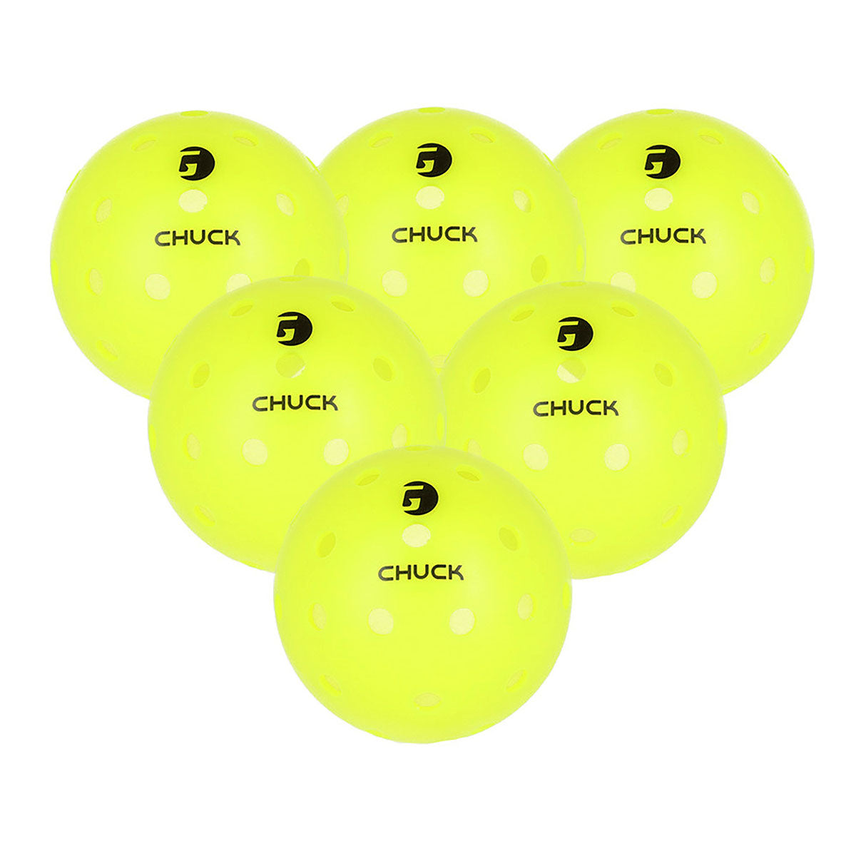 Gamma Chuck Outdoor Pickleballs