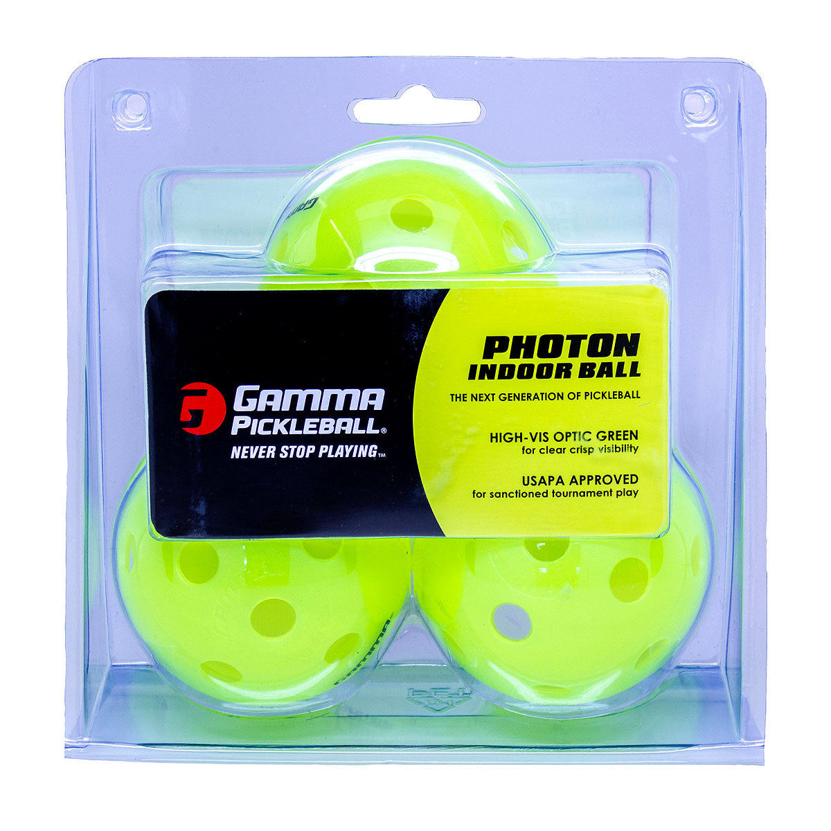 GAMMA Photon Indoor Pickleballs