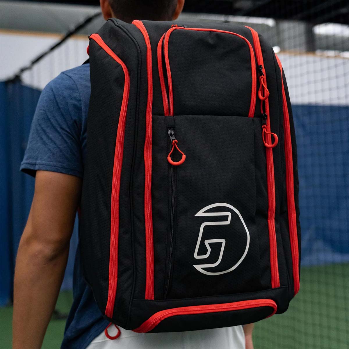 Gamma Tour Pickleball Backpack Being Worn