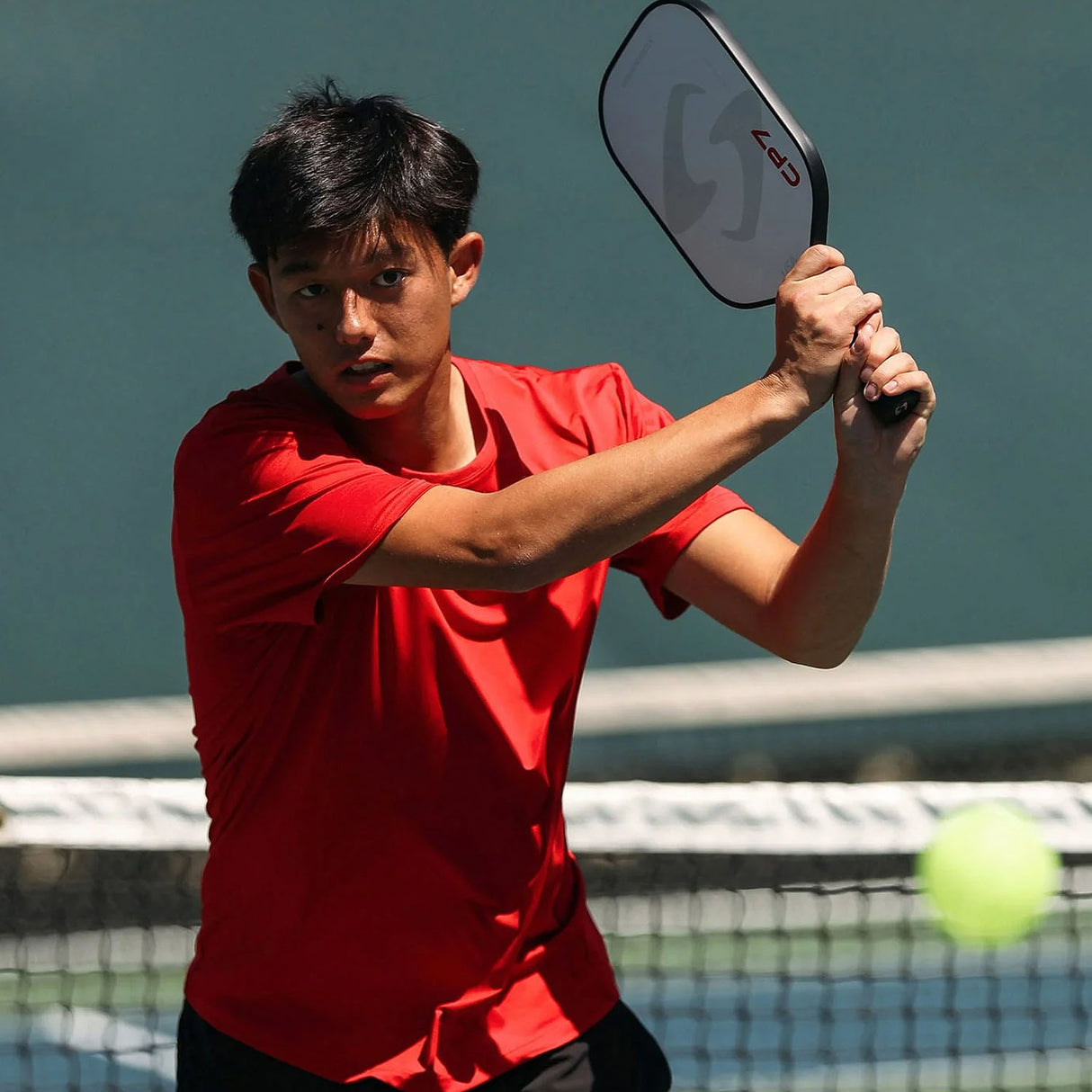 Gearbox CP7 8oz Pickleball Paddle Action Shot