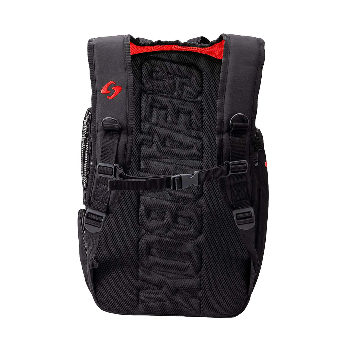 Gearbox Core Pickleball Backpack Black/Red Back