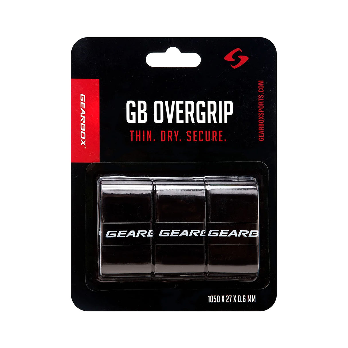 Gearbox Overwrap Grip Black