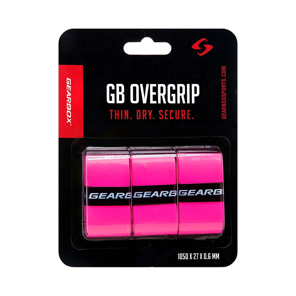 Gearbox Overwrap Grip Pink