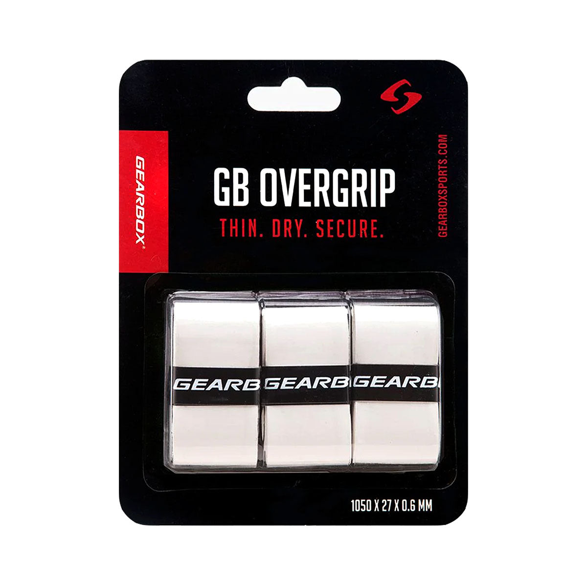 Gearbox Overwrap Grip White