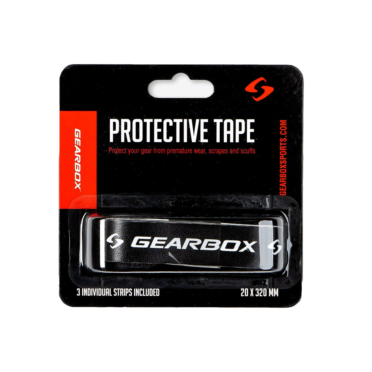 Gearbox Protective Bumper Tape 3-pack Black