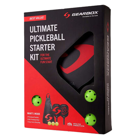 Gearbox Ultimate Pickleball Starter Kit Bundle