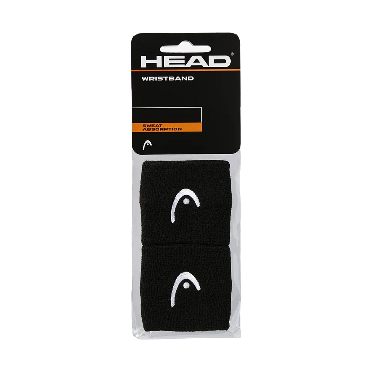 Head 2.5 Wristband Black Pair