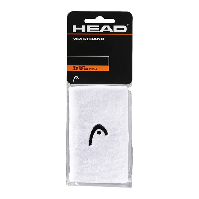 Head 5 inch Wristband White