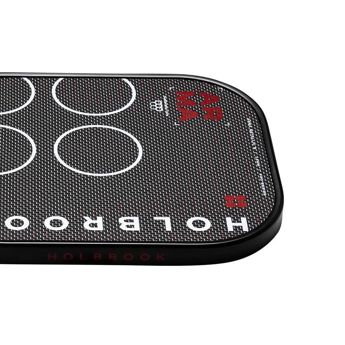 Holbrook Arma S Metallic 14mm Pickleball Paddle Weave