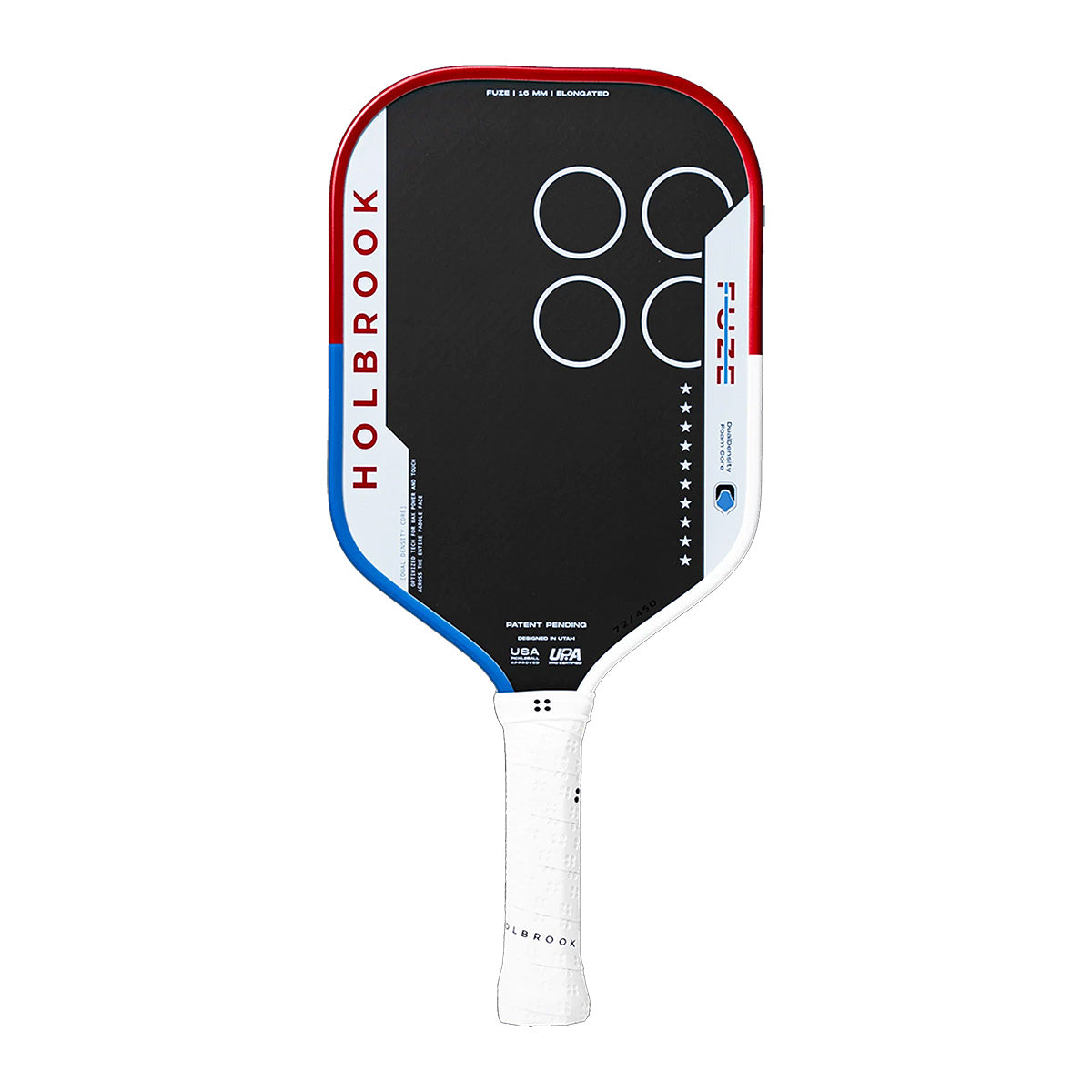 Holbrook Fuze Elongated 16mm Pickleball Paddle American Front